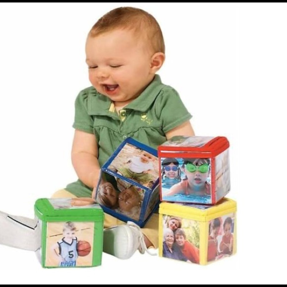 One Step Ahead Stack n Smile Photo Blocks
